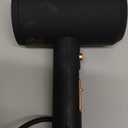 slopehill Professional Ionic Hair Dryer, Powerful 1800W Fast Drying Low Noise Blow Dryer with 2 Concentrator Nozzle 1 Diffuser Attachments for Home Salon Travel (Black)