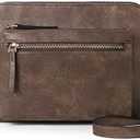 CLUCI Small Crossbody Purse for Women Compact Vegan Leather Purse with Multi Pockets Shoulder Handbags for Travel