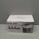 Solar Post Cap Lights 160Lumen, 4x4 Fence Post Caps Solar Lights Fits 4x4 5x5 6x6 Wooden Post Caps, Deck Post Lights Outdoor Waterproof for Yard, Patio, Front Porch, Garden, Pathway Lighting(4 Pack) (White)