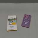 MOCCA Design for iPhone 16 Pro Case with Magnetic Invisible Stand [Full Camera Protection] [Compatible with Magsafe] Military Drop Shockproof Translucent Matte Phone Case Cover 6.3",Lavender Purple