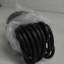 Frienda Foam Noodle Rope 40 ft 5/8 Inch Pool Noodles Tube Craft Versatile Foam Rod Rope Cylinder for Modeling, DIY Arts and Crafts Supplies(Black)