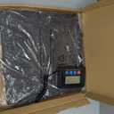 Fuzion Shipping Scale, 440LB x 10g High Accuracy Postal Scale, Hold/Tare Function, Digital Shipping Postal Scale for Packages, Postage, Luggage, Mailing, Battery & AC Adapter Included