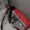 Salcod 25LB Bag Seed Spreader for Lawn, Adjustable Handheld Fertilizer Spreader with Shoulder Strap, Broadcast Grass Seed Spreader for Lawn Care, Garden Seeding, Yard Fertilizing