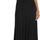 MEROKEETY Women's 2026 Spring Summer Sweater Dress Casual Halter Sleeveless Elegant Ribbed Knitted Bodycon Midi Dresses (Black, M)
