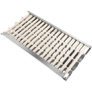 Radiant Tray and Ceramic Rod Replacement Kit for DCS Gas Grill Model BGA36, BGA48, BGB36, BGB48, 27D-8QRN, 27D-BQRL, and More, 18 5/8" x 9 7/8" Each