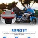 LED Tail Light for Goldwing GL1800 2012-2017 Tour Pack Only, 4-Pin Connector, Smoked Rear Brake Running Turn Signal Lamp for Honda Gold Wing GL1800 Accessories, Replace #32126-MCA-S400