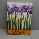 Trademark Fine Art, 14x19 Irises Purple by Daniel Patrick Kessler