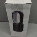 Let'me 13 Inch Desk Fan, Bladeless Table Fan, 106 Oscillating Fan Touch Control with 3 Speeds and Night Light, Small Quiet Desk Fan for Personal, Office, Nightstand (Grey)