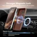 Magnetic for iPhone 14 Pro Max Case Silicone Brown