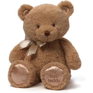 GUND Baby My First Teddy Bear, Ultra Soft Animal Plush Toy for Babies and Newborns, Tan, 15