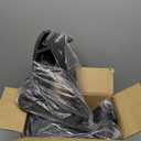 100 Pack Kids Hangers, Non-Slip & Sturdy Coat Hangers, Ultra-Thin Plastic Suit Hangers for 7-12 Years Old, Dry & Wet Dual-Use Multi-Scenario Storage, Holds Up to 11 LB, 14" W,Black,UAPY09100B