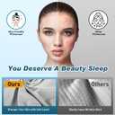 Cervical Neck Pillow - Cooling Ergonomic Neck Support Pillow for Sleeping, Orthopedic Contour Memory Foam Pillows for Side, Back & Stomach Sleepers with Pillowcase (Grey)