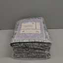 nunubaby Washable Pee Pads for Dogs, Stylish, Non-Slip and Leak-Proof Pee Pads. Reusable Potty Pads for Dogs for Crates and Floors.(Gray/Geo, 24" x48" )