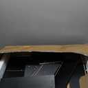 Wood Night Stand Set 2 Fluted Dresser for Bedroom 2 Drawers End Tables Nightstands Set of 2, Storage Modern Bedside Table Set of 2, Black Nightstand