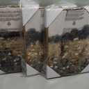 Vintage Meadow Landscape Country Wall Art Framed Canvas Prints Art Decor, Retro Scenery Antique Painting Rustic Spring for Living Room Bedroom Home Bathroom Wall Decoration, 12x16inch, Set of 3