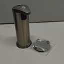 Sensor Soap Dispenser,Battery Operated Refillable Soap Dispenser Infrared Automatic Soap Dispenser, Brushed Stainless Steel Touchless Soap Dispenser for Bathroom Kitchen Hotel Restaurant.