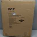 Pyle Sound Dampening Speaker Riser Foam - Audio Acoustic Noise Isolation Platform Pads Recoil Stabilizer w/ Rubber Base Pad For Studio Monitor, Subwoofer, Loudspeakers PSI12 (22.5 x 17.8 x 1.8 Inch)