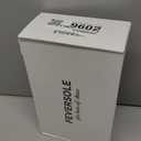 FEVERSOLE Women's Fashion Slip On Sneaker Casual Platform Loafers (10, Platform Multi White Glitter)