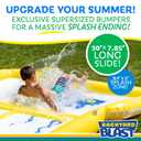 BACKYARD BLAST - 30' Waterslide with Bumpers and Splash Zone, 2 Inflatable Riders and Electric Pump - Easy to Setup - Extra Thick to Prevent Rips & Tears