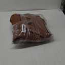 FADEON 15.6 inch Laptop Backpack Purse for Women Designer PU Leather Computer Backpacks Fashion for Work Travel Brown