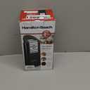 Hamilton Beach Smooth Touch Electric Automatic Can Opener Easy Push Down Lever, For All Standard-Size and Pop-Top, Extra Tall, With Bottle Opening Accessory and Built-In Knife Sharpener, Black