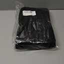 Foldable Gel Seat Cushion for Travel, Portable Chair Cushion for Camping, Honeycomb Seat Cushion, Portable Gel Cushion for Pressure Relief,1.15-Inch Thick (Black)