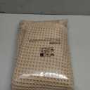 MIULEE Set of 2 Waffle Bathroom Rugs, Boho Bath Rugs Non Slip Washable, Super Absorbent Bath Mats, Ultra Soft Rubber Backed Shower Mats for Bathroom Floor, Tub and Shower, Brown, 17x24 Inch