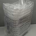 Tiawudi 12 Pack Plastic Storage Bins, Multi-Use Organizer Bins, Pantry Organizer, Clear Storage Containers for Home, Kitchen, Office, Cabinet, Shelf and Fridge Organization