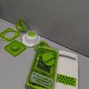 Pro-Series 20-in-1 Vegetable Chopper, Dewpeton Mandoline Slicer, Veggie Chopper, Food Chopper with Container, Vegetable Cutter Chopper & Spiralizer for Onion Salad (Home Essential Gadget & Kitchen)