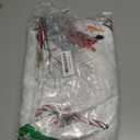 Horaldaily Christmas Tablecloth 60x120 Inch Rectangualr, Winter Snowman House Christmas Trees Whirte Washable Table Cover for Party Picnic Dinner Decor (White)