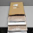 LuZhiQiang Botanical Wall Decor Sign 16x11 Inch Sage Green Plants Prints Set of 4 Modren Minimalist For Bathroom Bedroom Laundry Room Aesthetic Watercolor Small Wood Framed Wall Hanging Art (White)