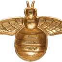 Decorative Cast Iron Gold Bee Shaped Dish