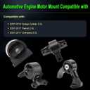 Engine Motor Mount Compatible with 2007-2012 Dodge Caliber 2007-2017 Compass Patriot 2.0L Replacement for A5415 A5416 A5417 A5418 Set of 4