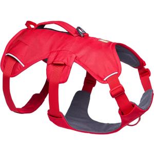 Ruffwear, Web Master, Multi-Use Support Dog Harness, Hiking and Trail Running, Service and Working, Everyday Wear, Red Canyon, Large/X-Large