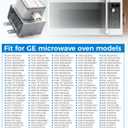 WB27X10880 Microwave Magnetron 0880 Fit for GE Microwave Oven, Replace W10126786 WB27X10939 5304456105 00285129P00350 1167227