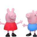 Peppa Pig Peppa's Adventures Peppa's Family Figure 4-Pack Toy, 4 Peppa Pig Family Figures in Iconic Outfits, Ages 3 and up