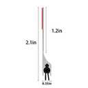 42 inch Door Draft Stopper Bottom Mice Seal Strip Metal Blocker, Aluminium Mouse Sweep 2" Height, Black