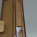 5/8 Diameter Curtain Rods 30-60 Inch, for 30-54 Inch Windows, Adjustable Splicing Wood Grain Curtain Rods for Windows with Brackets, Window Rod Long Small Curtains Rod, 1 Pack