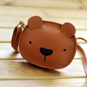Bear Backpack Winter Child Girls Cute Boy Fashion Cross Body Messenger Mini Leat 3pack