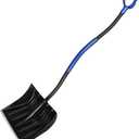 ORIENTOOLS Snow Shovel with D-Grip Handle and Durable Aluminum Edge Blade, an Ideal Accessory for Your Car, Truck, Recreational Vehicle, etc.(Blade 16.9")