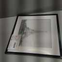 Upsimples 16x16 Picture Frame, Display Pictures 12x12 with Mat or 16 x 16 Without, Wall Hanging Square Frames, Black, 1 Pack