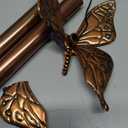 YHmall Solar Wind Chimes for Outside, Hanging Memorial Wind Chimes for Mom Women Grandma, Flower Solar Lantern Windchimes Outdoors for Garden Decor