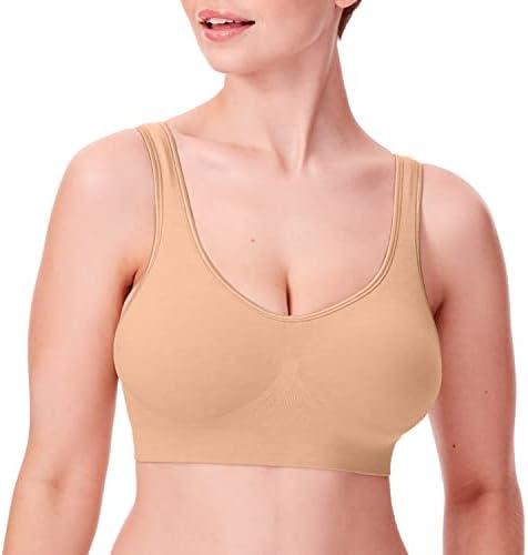 Bali Women's Comfort Revolution Wireless Bra, ComfortFlex Fit Full-Coverage Bra, DF3488, Medium