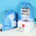 Amylove 24 Pieces Nurse Week Gifts Bags Bulk 2026, Funny Nurses Drawstring Backpack Nurse Appreciation Gifts for Nurses Day, Cna Week