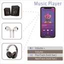 BT Multimedia Music Player Remote Control for Play Pause Next Prevtrack Volume Up/Down Mute Fit for iOS iPhone ipad Android System Smartphone Tablet Devices Sony FiiO Player ect