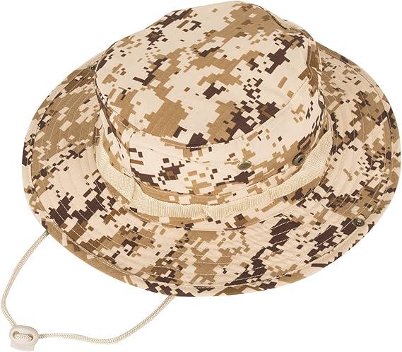 Sun Hats for Men Women Boonie Hat UPF 50+ Bucket Hat Wide Brim UV Protection Fishing Hiking Safari Outdoor Hats,2 Pack