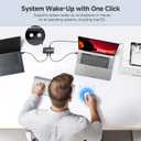 Cable Matters USB C Switch for 2 Computers with Remote Control, 10Gbps Data Transfer, Shares 2X USB-A and 2X USBC Peripherals (Keyboard, Mouse, Printer, SSD), Data Only - No Video, No Host Charging