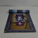 4 Packs Jack Sally Banners Porch Signs Halloween Decor Christmas Nightmare Hanging Vintage Banner Halloween Decorations Outdoor Horror Poster for Indoor Stretching Portraits Before Party Banner Wall Art Wallpaper