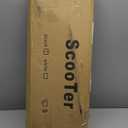 Scooters for Kids 8-12, Teens & Adults - Lightweight, Foldable, 8-Inch Big Wheels, Hand Brake & Bell, 4 Adjustable Height Levels, 240 lbs Max Load, Perfect for School, Campus and Park Rides (Black)