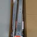 homdiy 2 Pack 16Inch Heavy Duty Centered Bottom Mounted Drawer Slides for Cabinet & Dresser Drawers, Bottom Mount Drawer Slides 3/4 Extension Glide Track